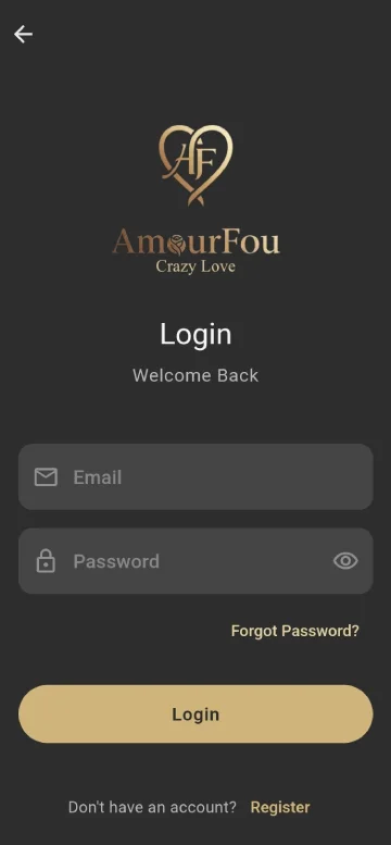 AmourFou App Screenshot 3