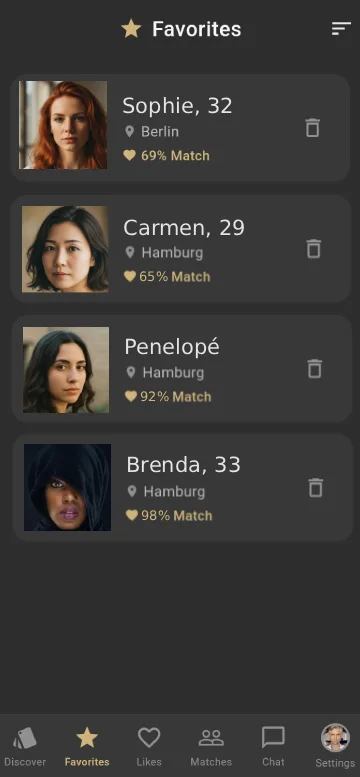 AmourFou App Screenshot 8