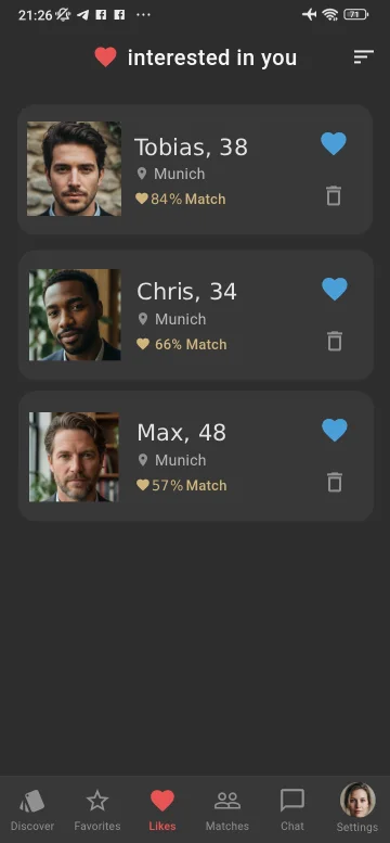 AmourFou App Screenshot 9