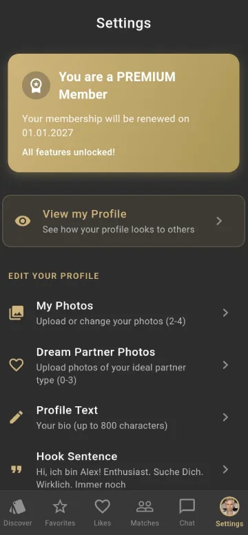 AmourFou App Screenshot 12